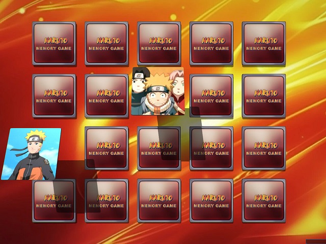 Falcogames Naruto Memory Game